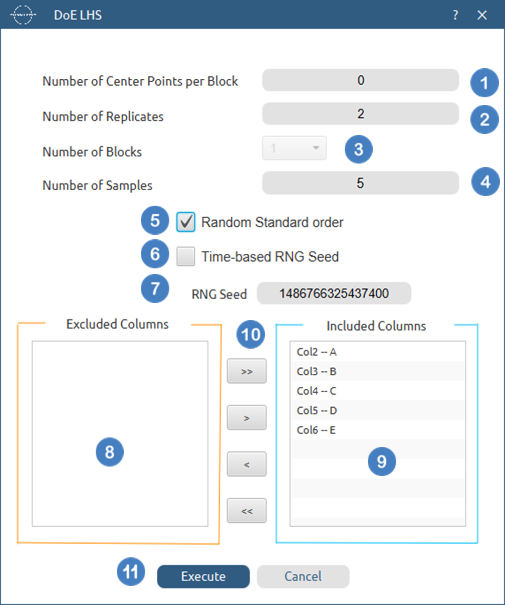 LHS Configuration